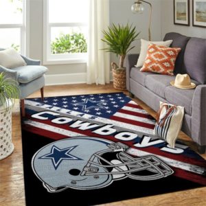 Helmets Dallas Cowboys Living Room Carpet Rug Home Decor