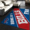 Home Of A Bills Fan Buffalo Bills NFL Living Room Carpet Rug Home Decor