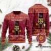 Funny Reindeer Auburn Tigers Christmas Ugly Sweater