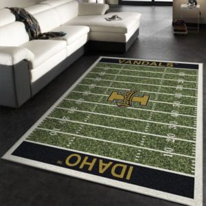 Idaho Vandals Team Home Field NFL Living Room Carpet Rug Home Decor