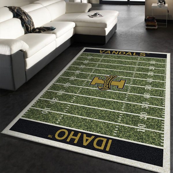 Idaho Vandals Team Home Field NFL Living Room Carpet Rug Home Decor Idaho Vandals Team Home Field NFL Living Room Carpet Rug Home Decor