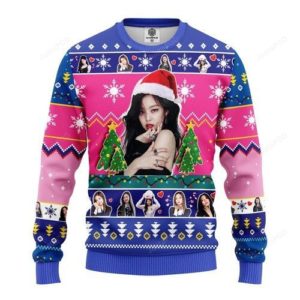 Jennie Kim Blackpink Christmas Ugly Sweater