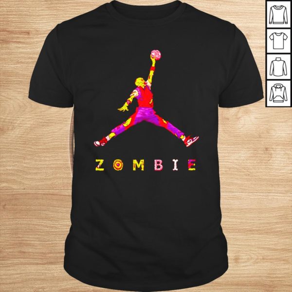 Jordan Zombie Halloween T-shirt