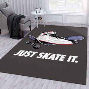 Just Skate It Sneaker Rug Home Decor