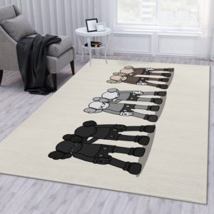 Kaws Along The Way Kaws Rug Home Decor