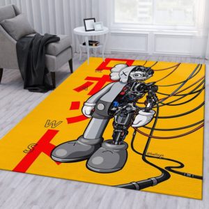 Kaws Anatomy Robot Kaws Rug Home Decor