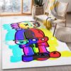 Kaws Eyes Pattern Kwas Rug Home Decor