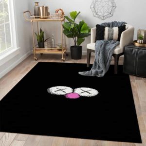 Kaws Eyes Pattern Kwas Rug Home Decor