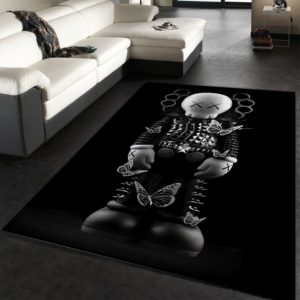 Kaws Fashion Butterfly Kaws Rug Home Decor