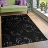 Kaws Fashion Butterfly Kaws Rug Home Decor
