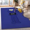 Kaws Head Pink Kwas Rug Home Decor