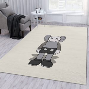 Kaws Standing Grey Fashion Brand Kaws Rug Home Decor