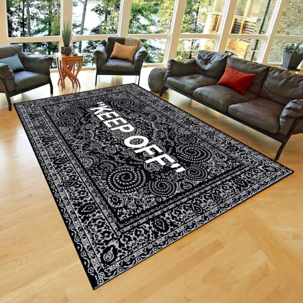 Keep Off Rug Off White Rug Home Decor - REVER LAVIE