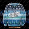 Keystone Light Beer Christmas Ugly Sweater