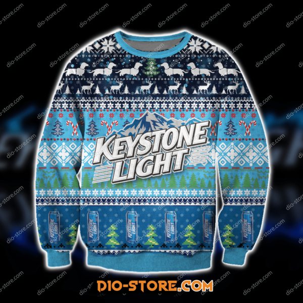 Keystone Light Beer Christmas Ugly Sweater