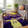 Kobe Bryant Legend 24 Lakers Sport NBA Rug Home Decor