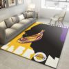 LA Lakers Team Logo NBA Rug Home Decor