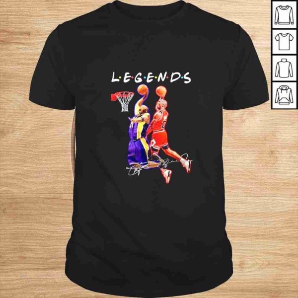 Legends Kobe and Jordan signatures TShirt