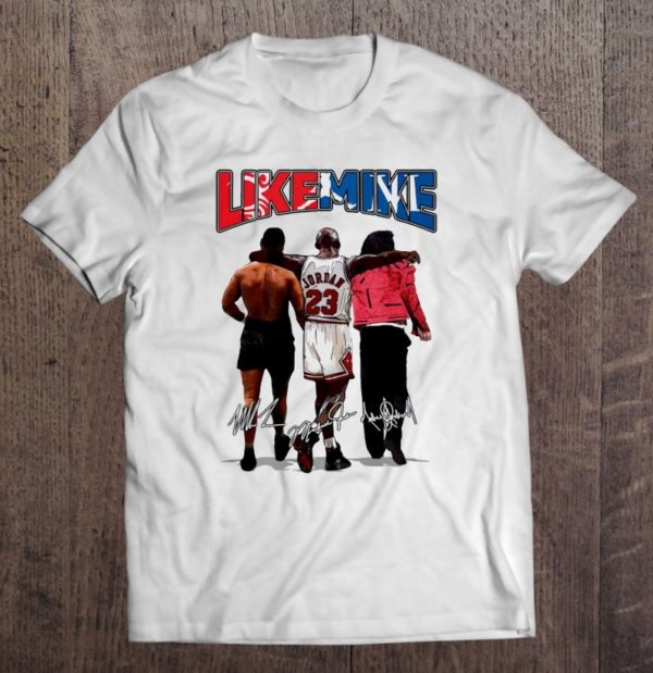 Like Mike Mike Tyson Michael Jackson Michael Jordan Signature