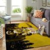 LA Lakers Purple Gold NBA Rug Home Decor