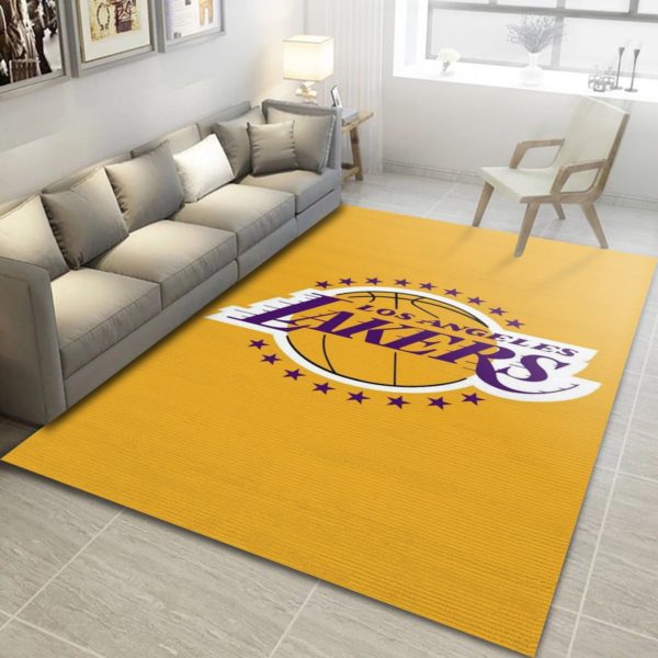 Los Angeles Lakers NBA Rug Home Decor