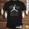 Michael Jordan 23 Chicago Bulls Basketball Signature Shirt