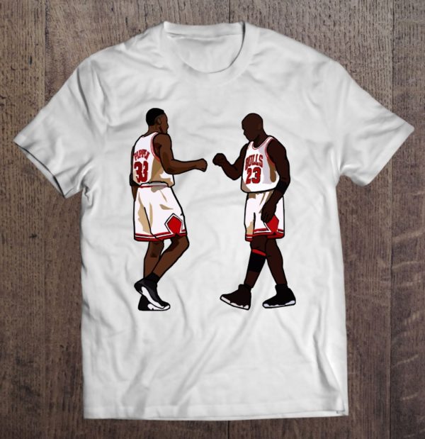 Michael Jordan And Scottie Pippen Throwback Chicago Bulls Nba