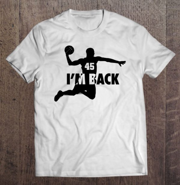 Michael Jordan Im Back 45