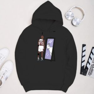 Michael Jordan Mirror GOAT Pullover Hoodie