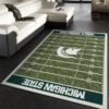 NC State Wolfpack Team Home Field NFL Living Room Carpet Rug Home Decor