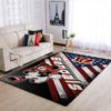 Mickey Mouse Disney Carolina Panthers NFL Living Room Carpet Rug Home Decor