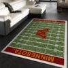 Ohio State Buckeyes Team Home Field NFL Living Room Carpet Rug Home Decor