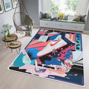 Nike Air Force 1 Low Fo Fi Fo Sneaker Rug Home Decor