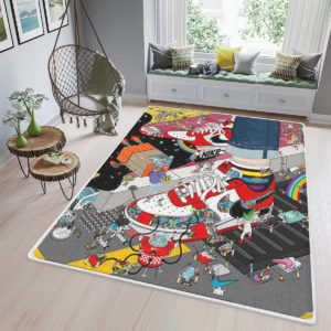 Nike Airforce1 May The Force Be With You Sneaker Rug Home Decor