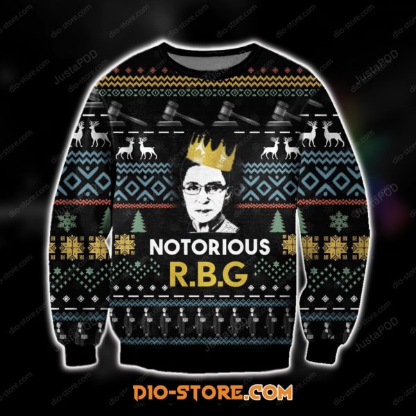 Notorious Rbg Christmas Classic Ugly Sweater