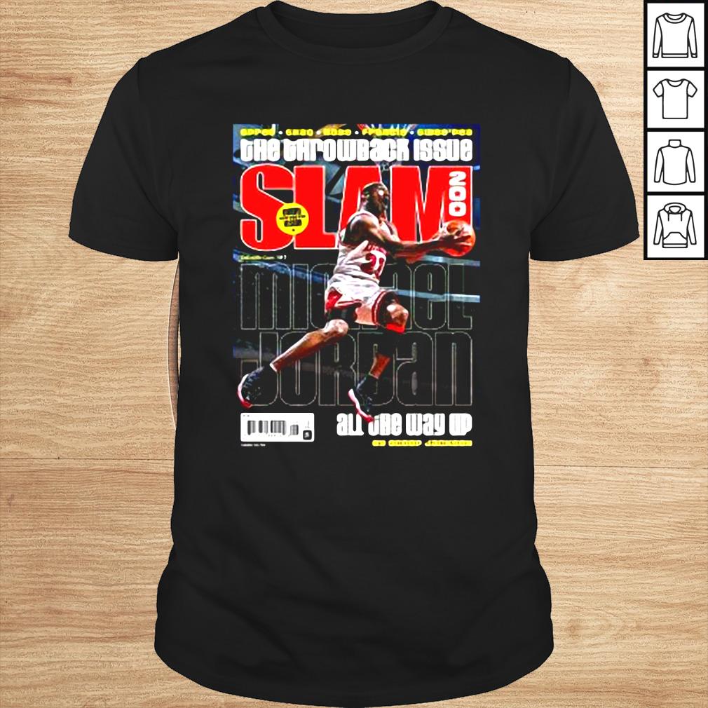 Official Michael Jordan August 2000 The Throwback Issue TShirt Official Michael Jordan August 2000 The Throwback Issue TShirt