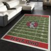 Ohio State Buckeyes Team Home Field NFL Living Room Carpet Rug Home Decor