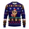 Owl Santa Christmas Ugly Sweater
