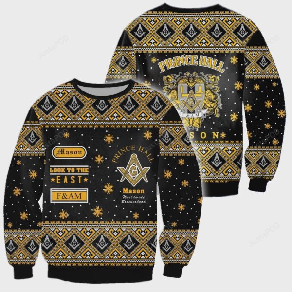 Prince Hall Freemasonry Christmas Ugly Sweater