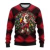 Reindeer Pug Dog Christmas Ugly Sweater