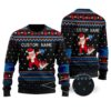 Santa Claus Dab Bowling Christmas Ugly Sweater