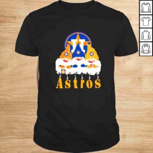 Santa Gnome Houston Astros tshirt