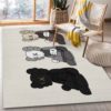 Kaws Standing Grey Fashion Brand Kaws Rug Home Decor