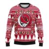 Skull Arizona Cardinals NFL Christmas Ugly Sweater