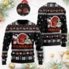 Santa Clause Carrying Presents Mele Kalikimaka Christmas Ugly Sweater