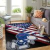 TCU Horned Frogs Team Home Field NFL Living Room Carpet Rug Home Decor