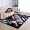 Virginia Tech Hokies Team Home Field NFL Living Room Carpet Rug Home Decor