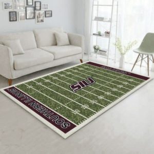 Southern Illinois Salukis Team Home Field NFL Living Room Carpet Rug Home Decor