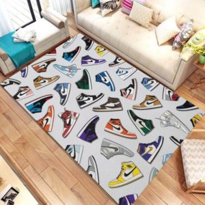 Spilled Sneaker Rug Gift Home Decor