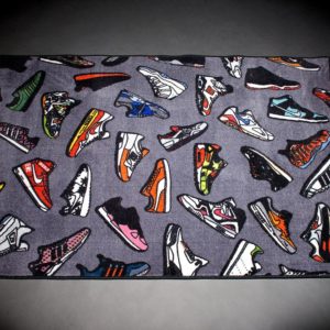 Spilled Sneaker Rug Home Decor